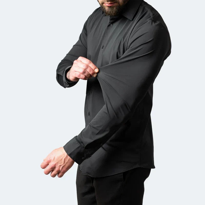 Camisa ajustada resistente a las arrugas Pressa®
