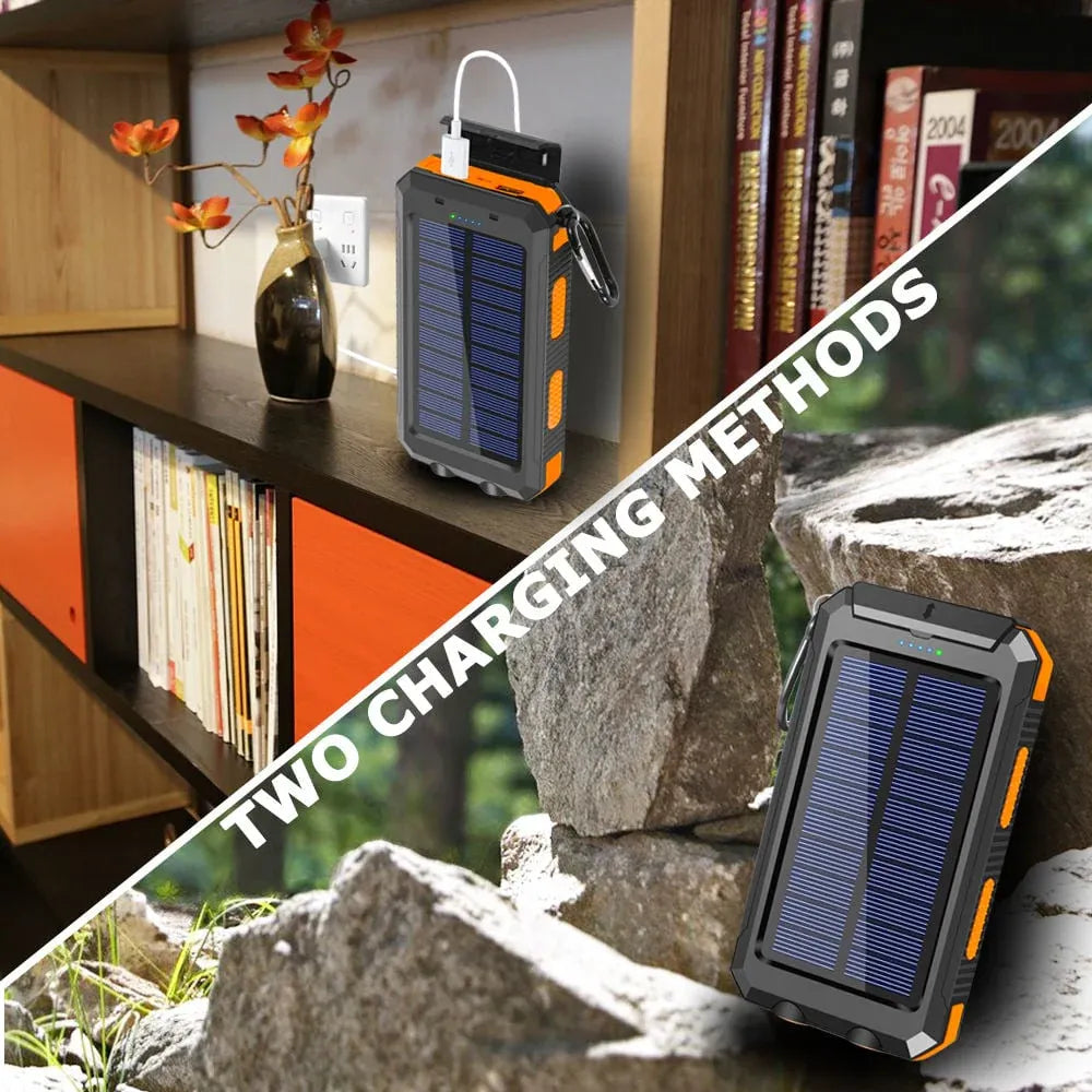Cargador Portátil de Energía Solar