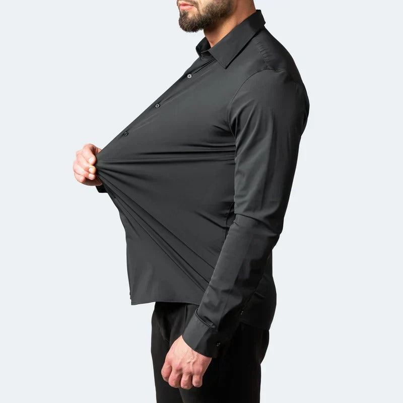 Camisa ajustada resistente a las arrugas Pressa®