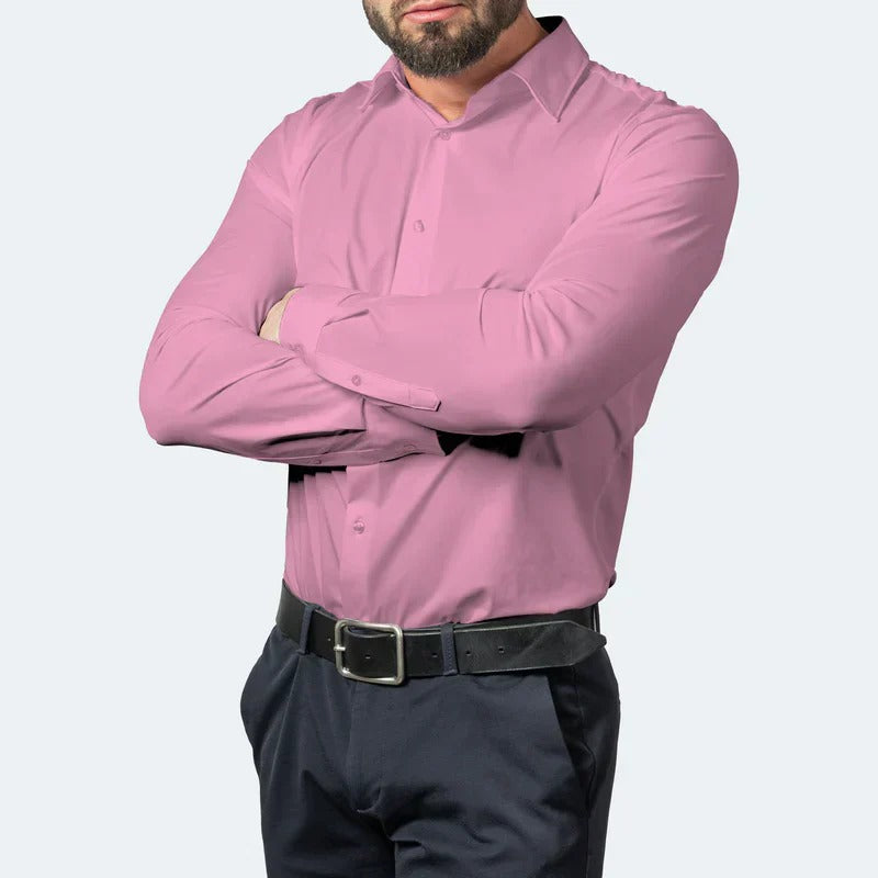 Camisa ajustada resistente a las arrugas Pressa®