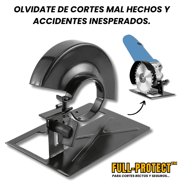 Base para Pulidora FULL.PROTECT™: Cortes Fáciles y Seguros ⚙🧰