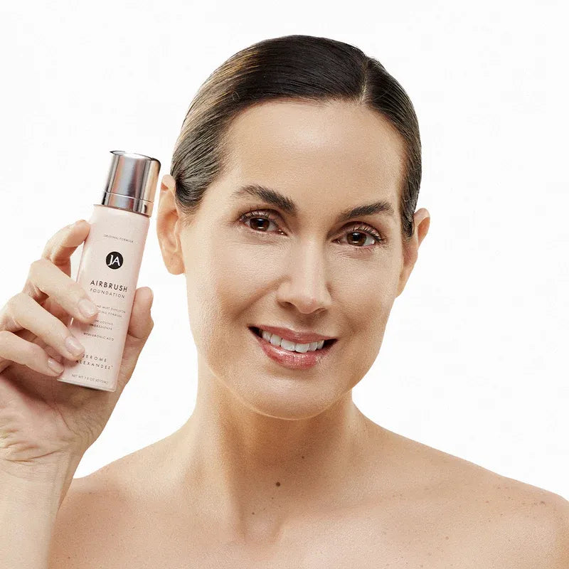 Base de Aerógrafo O´cheal® & Brocha Mágica Para Un Maquillaje Perfecto