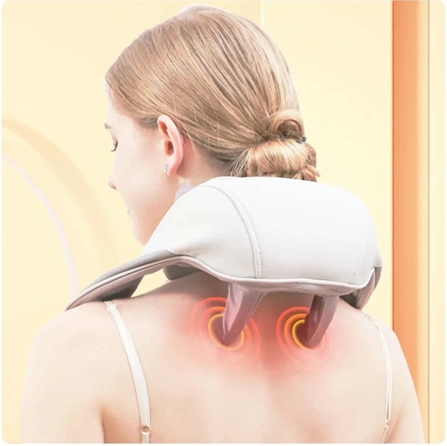 CalmaActiva®: Masajeador de Cuello Recargable