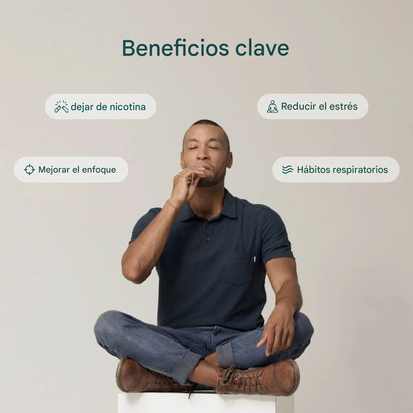 VitaFlow®: Collar Respiratorio Para Aliviar el Estrés