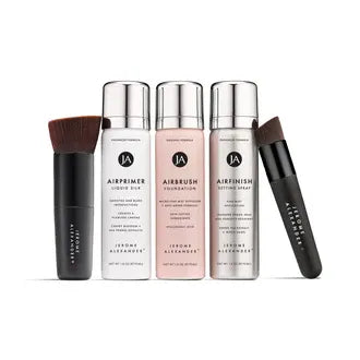Base de Aerógrafo O´cheal® & Brocha Mágica Para Un Maquillaje Perfecto