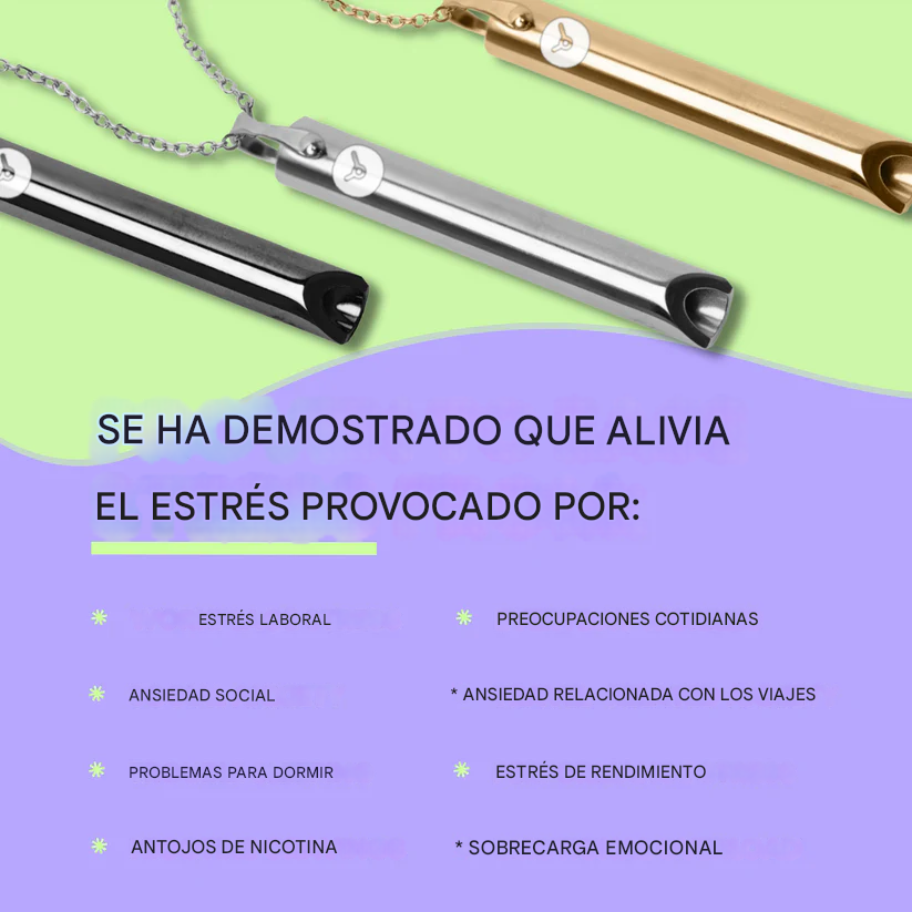 VitaFlow®: Collar Respiratorio Para Aliviar el Estrés