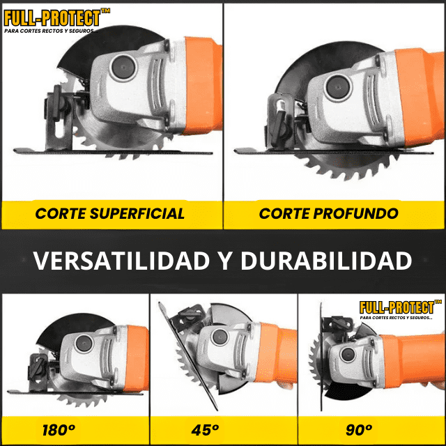 Base para Pulidora FULL.PROTECT™: Cortes Fáciles y Seguros ⚙🧰