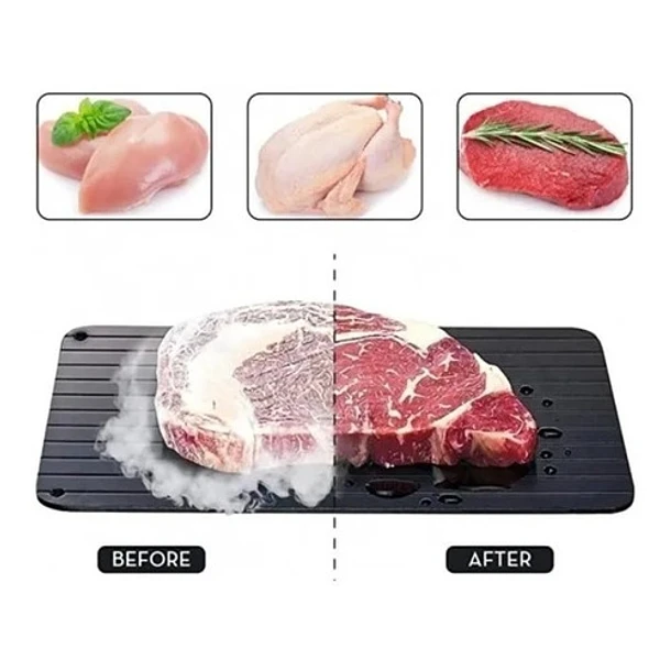 Bandeja Para Descongelar Alimentos Manera Rápida