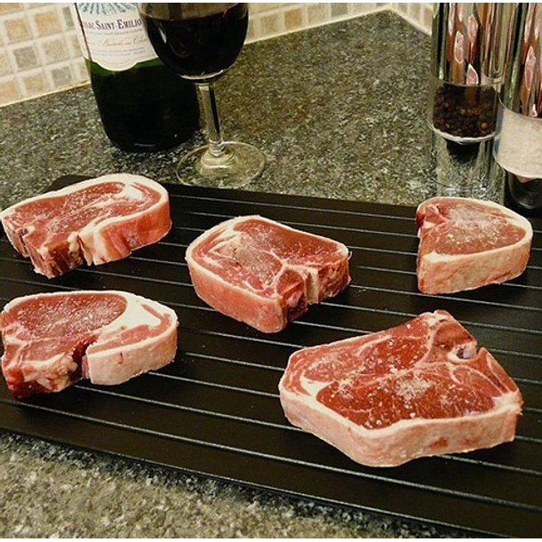 Bandeja Para Descongelar Alimentos Manera Rápida