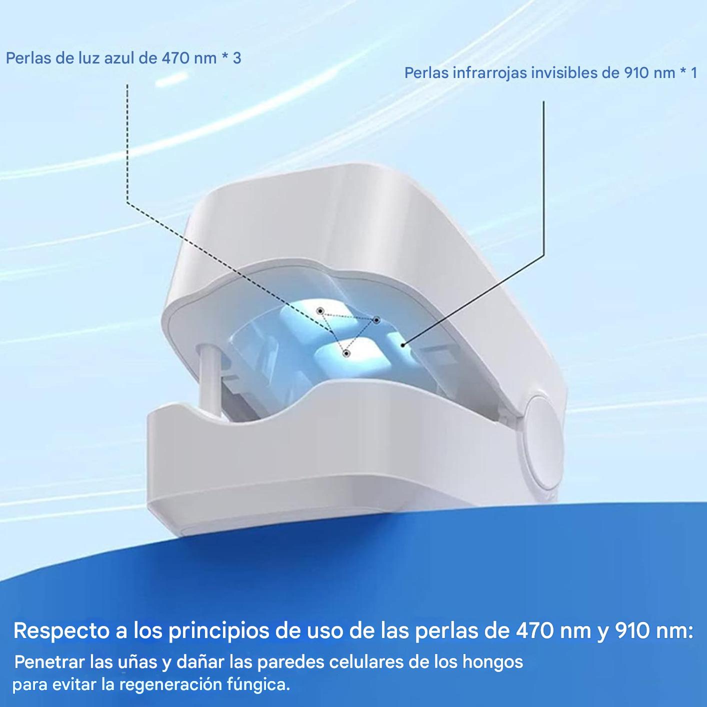 Clip de tratamiento Laser de hongos en las uñas