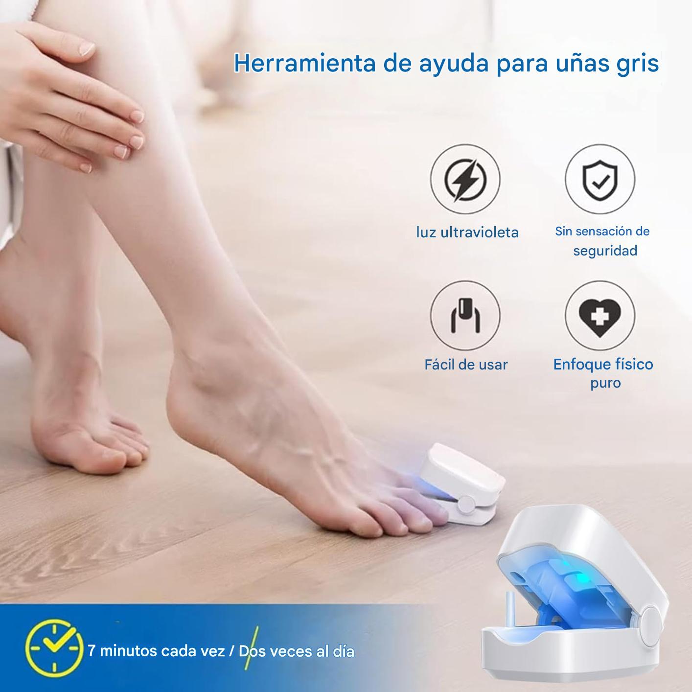 Clip de tratamiento Laser de hongos en las uñas