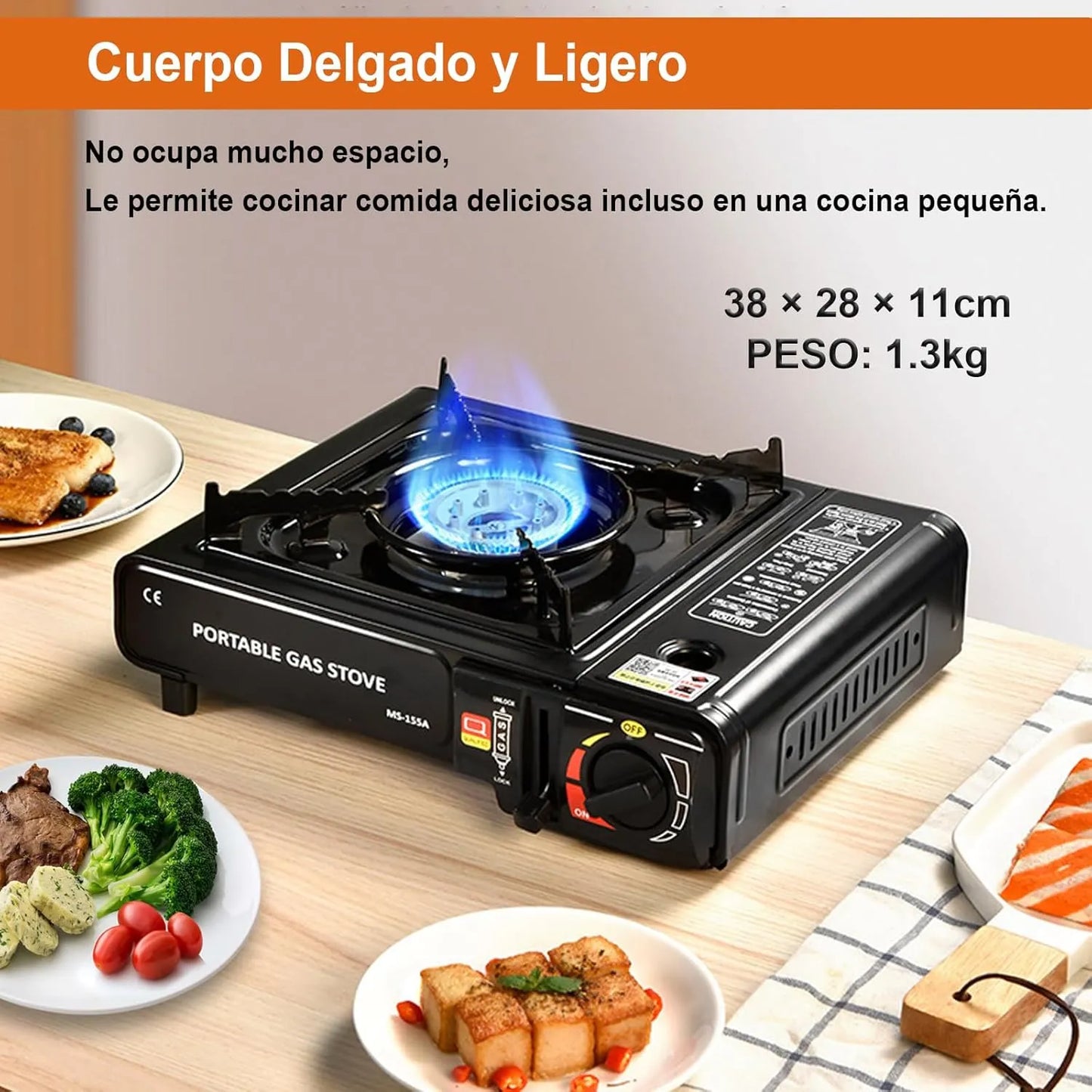 Fogon Estufa Calentador Portatil