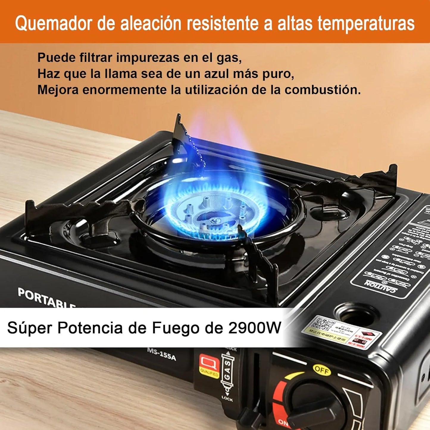 Fogon Estufa Calentador Portatil