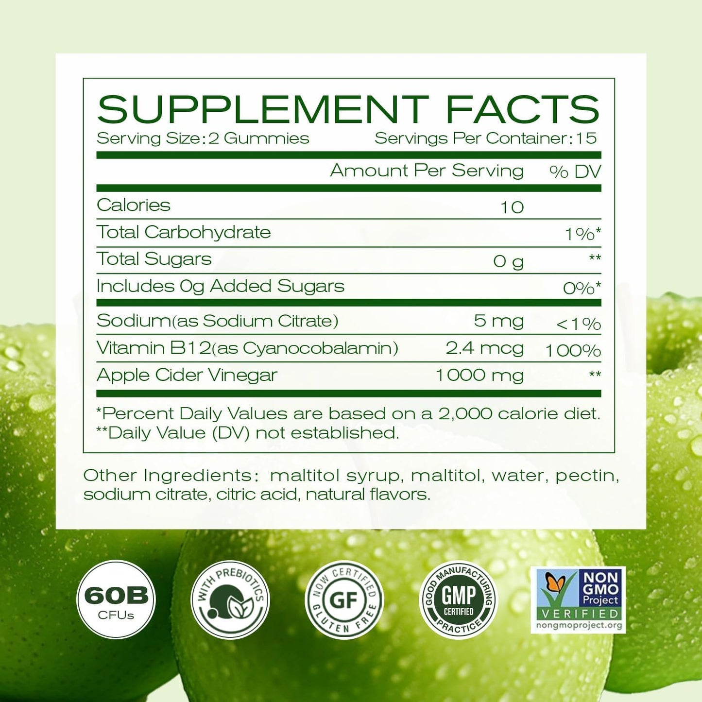 DetoxGummies™ Gomitas vinagre de manzana – Adiós estreñimiento e inflamación