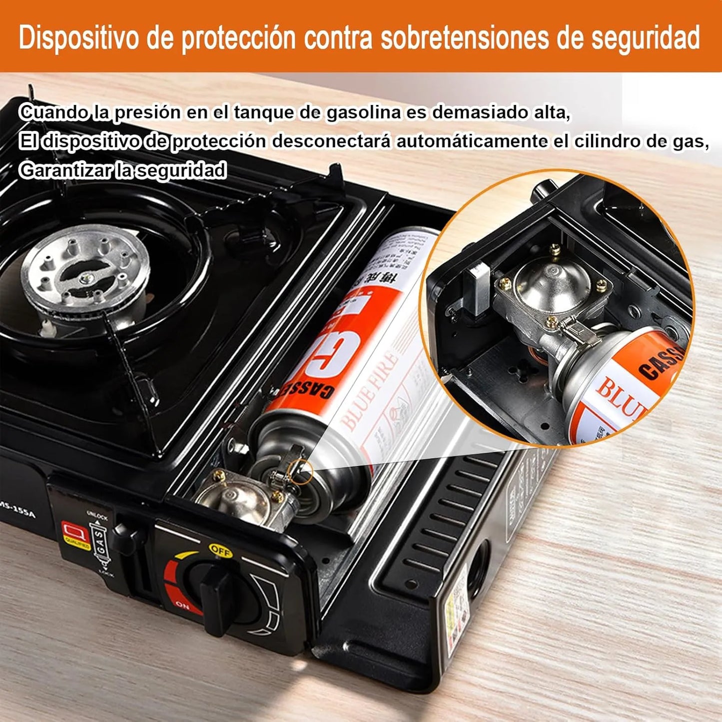 Fogon Estufa Calentador Portatil