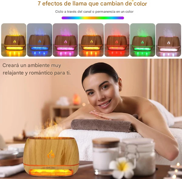 Difusor de Aromas con Piedras de Sal de Himalaya