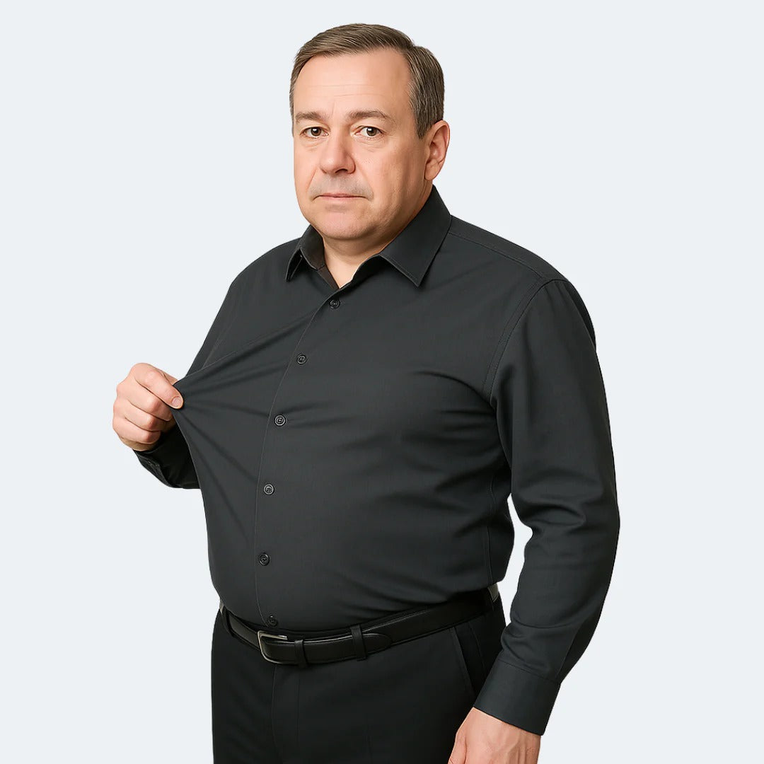 Camisa ajustada resistente a las arrugas Pressa®