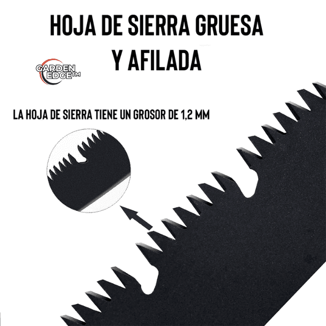 Sierra Garden Edge™: Cortes precisos y rápidos