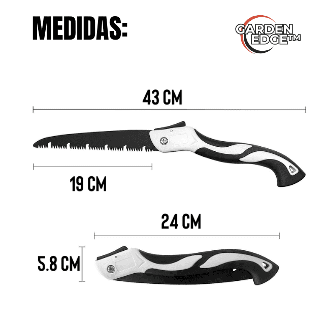 Sierra Garden Edge™: Cortes precisos y rápidos
