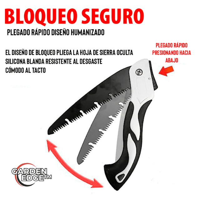 Sierra Garden Edge™: Cortes precisos y rápidos