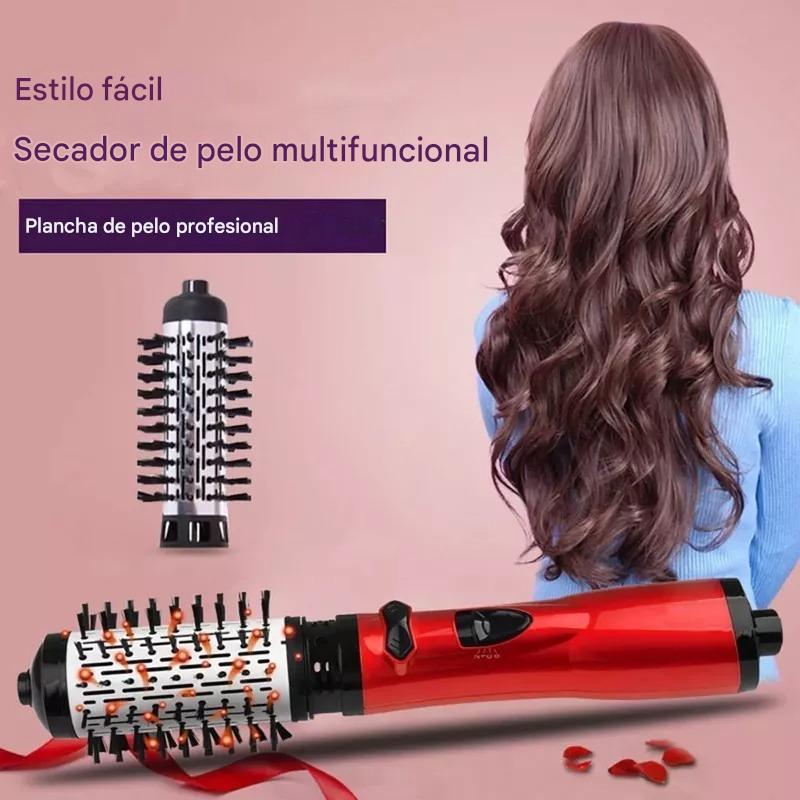 Cepillo Eléctrico Rotativo: Secado y Alisado De Cabello En Segundos.