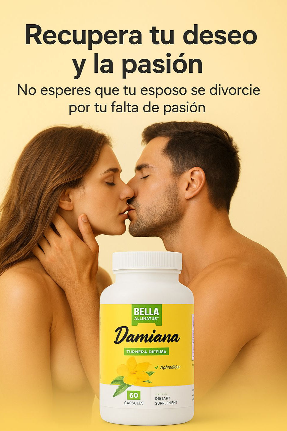 Damiana™ – Recupera tu deseo y la pasión en solo días