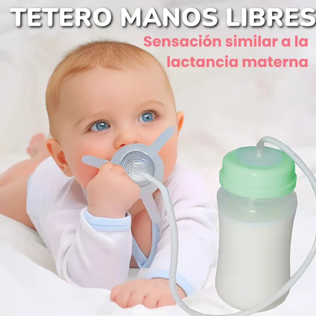Nuzzle® - Biberón manos libres