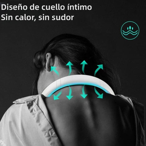 Ventilador De Cuello Recargable Potente