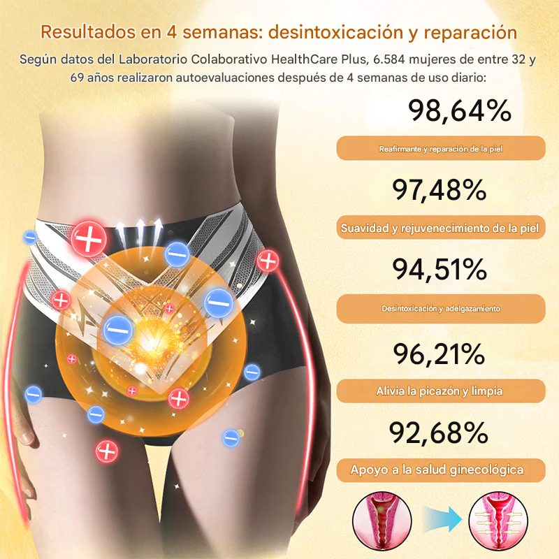 Pantalones cortos moldeadores de turmalina y fibra de titanio avanzados