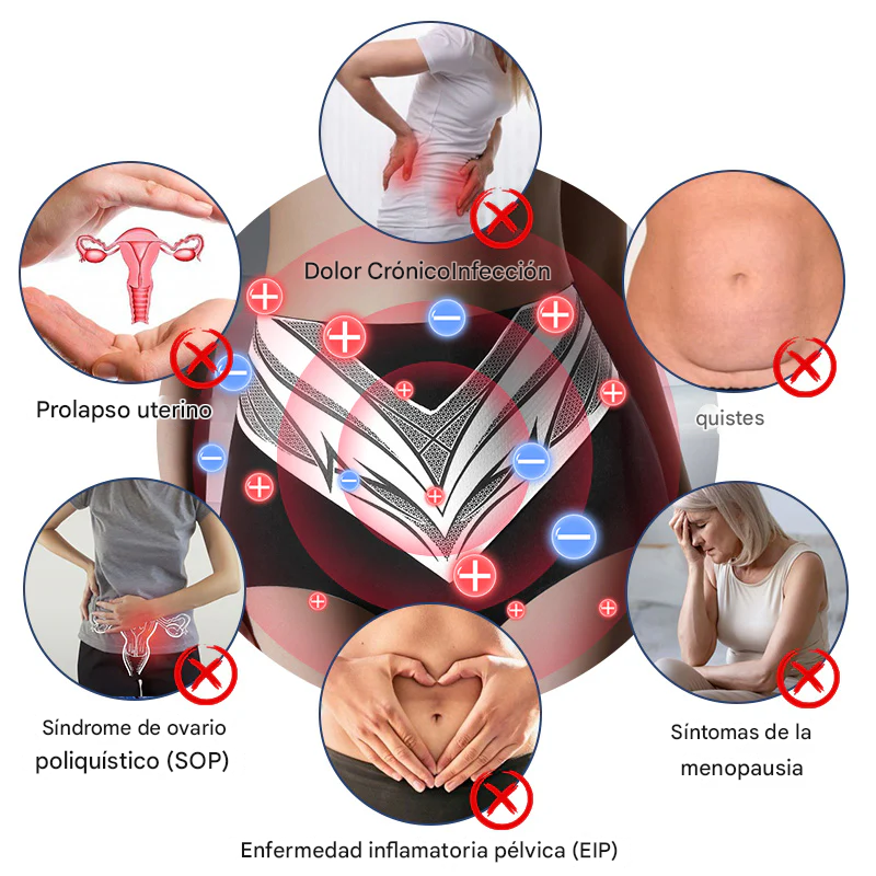 Pantalones cortos moldeadores de turmalina y fibra de titanio avanzados