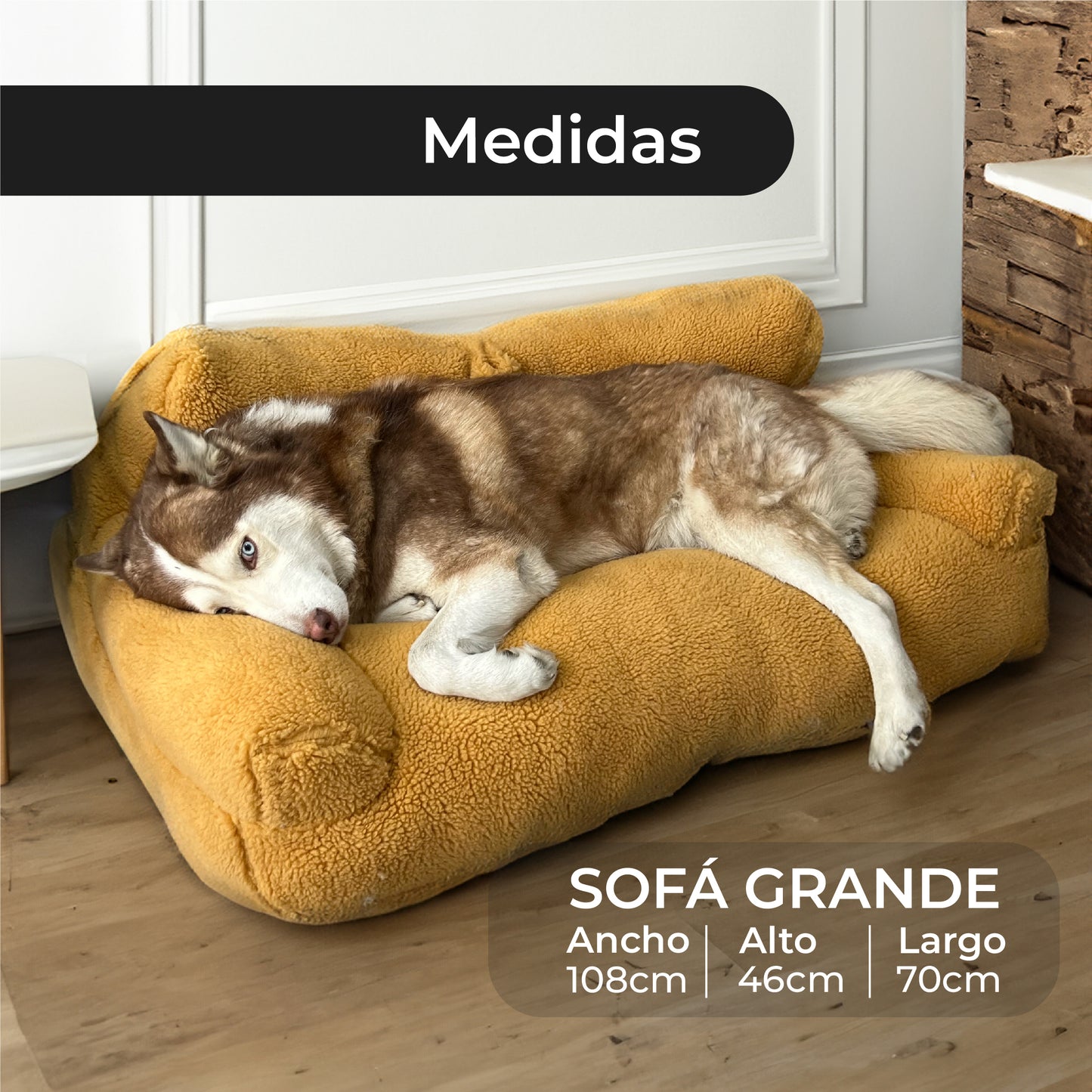 sofa dedescanso profundo para Perros