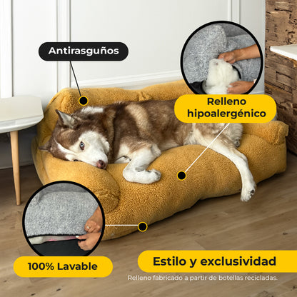 sofa dedescanso profundo para Perros
