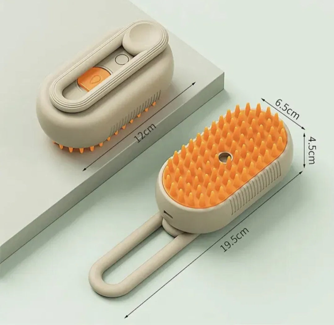 Cepillo Para Mascotas A Vapor Con Manija