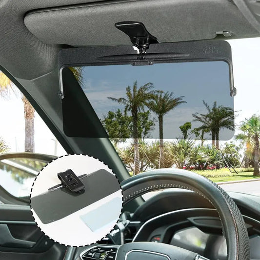 Parasol para coche con protección antideslumbrante polarizada