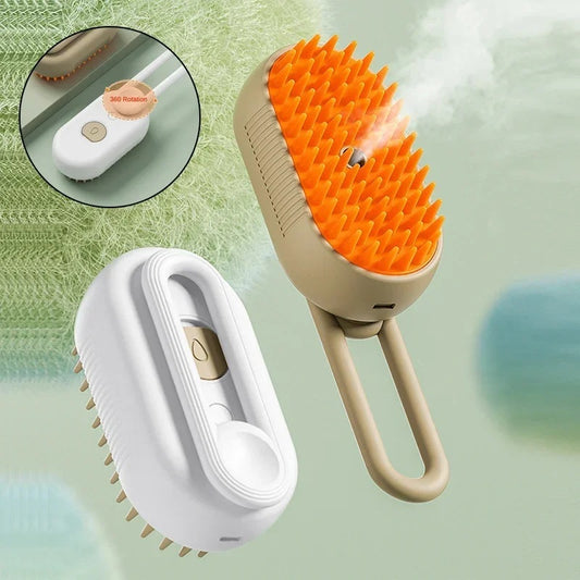Cepillo Para Mascotas A Vapor Con Manija