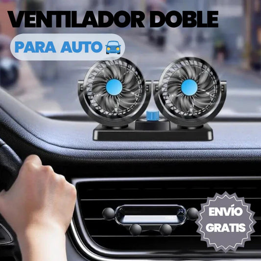 Ventilador Doble Para Auto