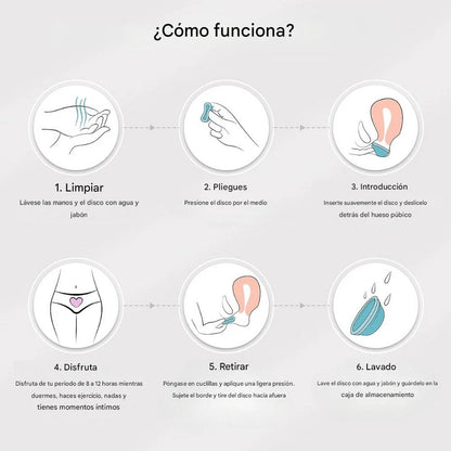 Disco Menstrual FreeFem® - Comodidad y Seguridad 100%