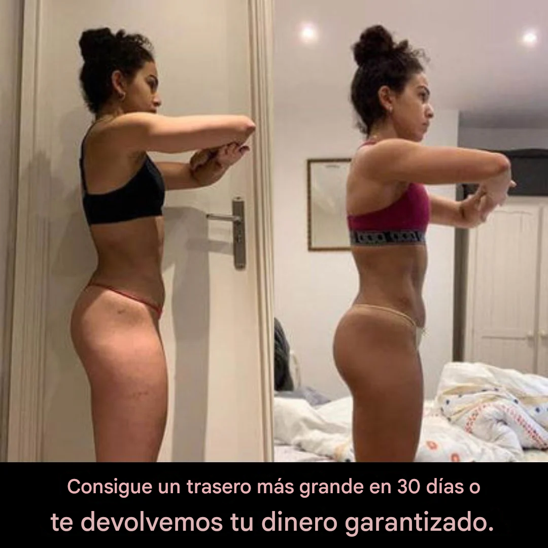 Entrenador de glúteos redondos y tonificados
