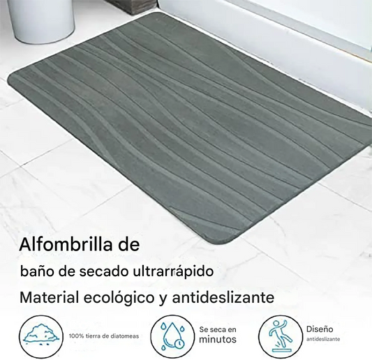Tapete Piedra Diatomita Ultra Absorbente
