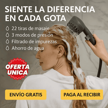 Cabezal para ducha relajante AquaZen®