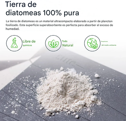 Tapete Piedra Diatomita Ultra Absorbente