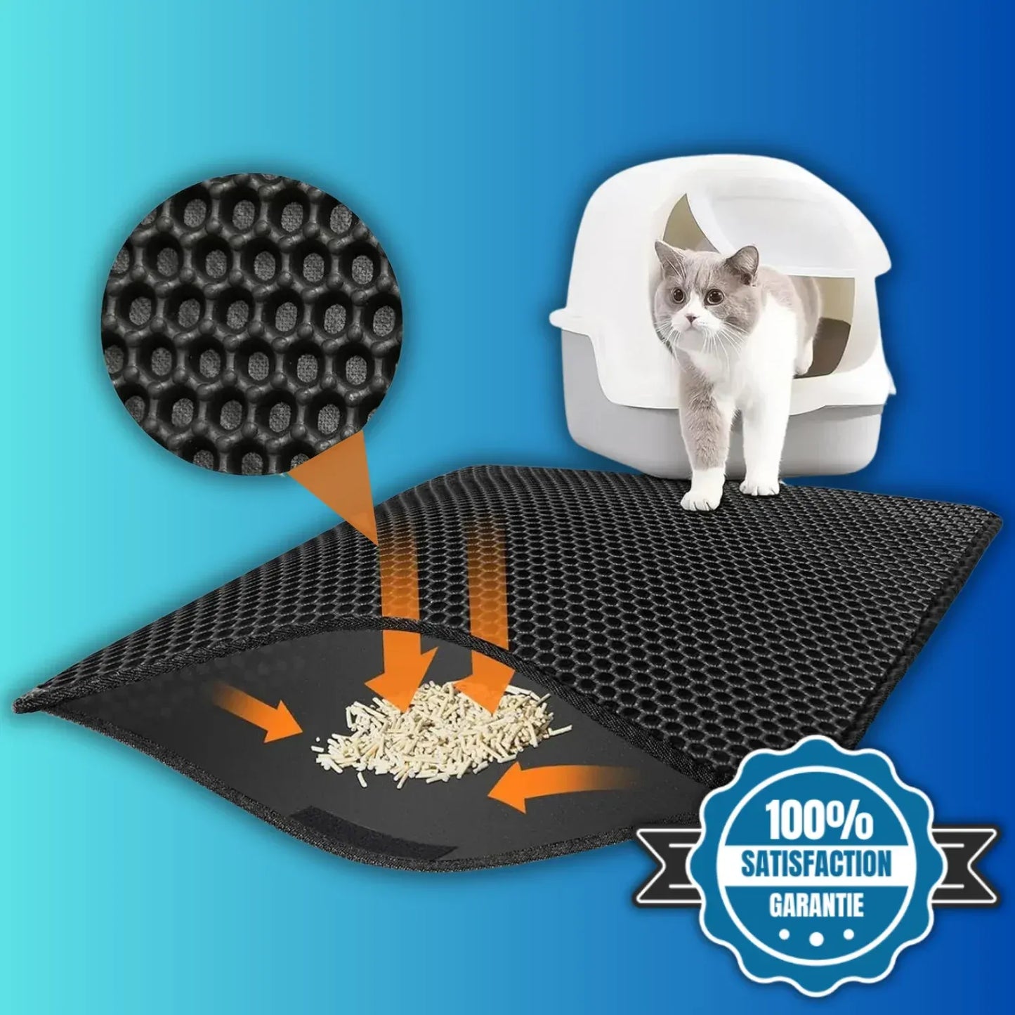 Tapete Para Gato Arenero