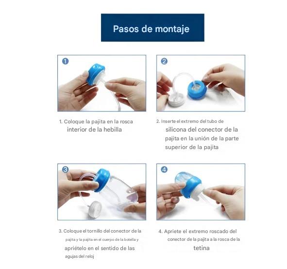 Nuzzle® - Biberón manos libres