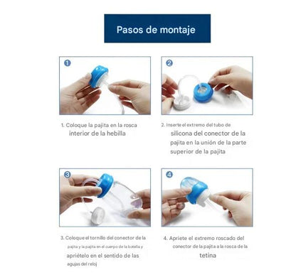 Nuzzle® - Biberón manos libres