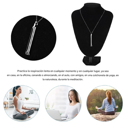 VitaFlow®: Collar Respiratorio Para Aliviar el Estrés