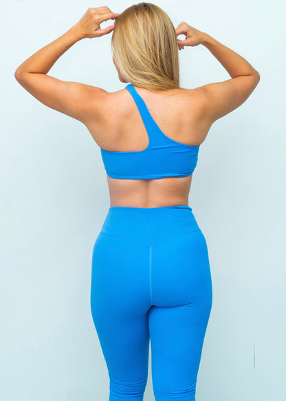 Conjunto Deportivo Penelope: Top/Blusa + Leggins Corte en V