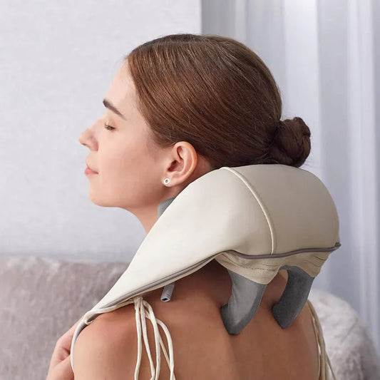 CalmaActiva®: Masajeador de Cuello Recargable