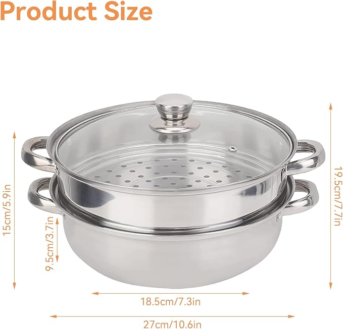 Olla A Vapor de 2 Niveles x 3 Litros