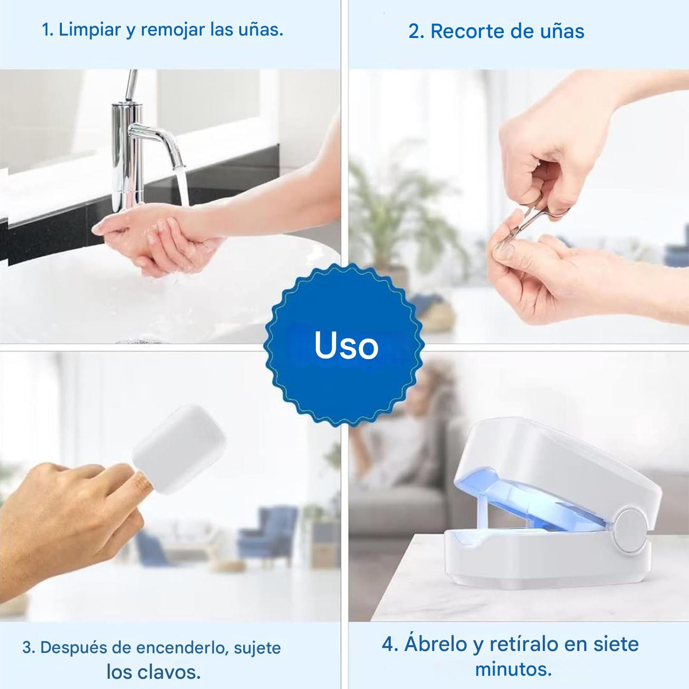 Clip de tratamiento Laser de hongos en las uñas