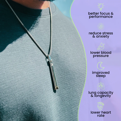 VitaFlow®: Collar Respiratorio Para Aliviar el Estrés